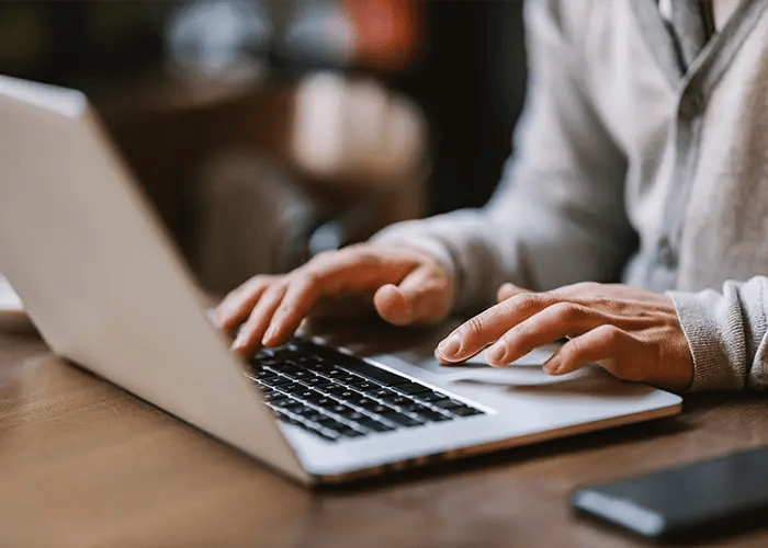 Laptop-keyboard-closeup