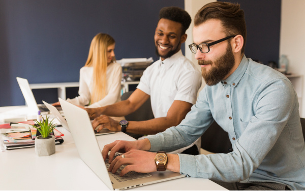 friendly-young-people-showing-support-their-office-colleague 8