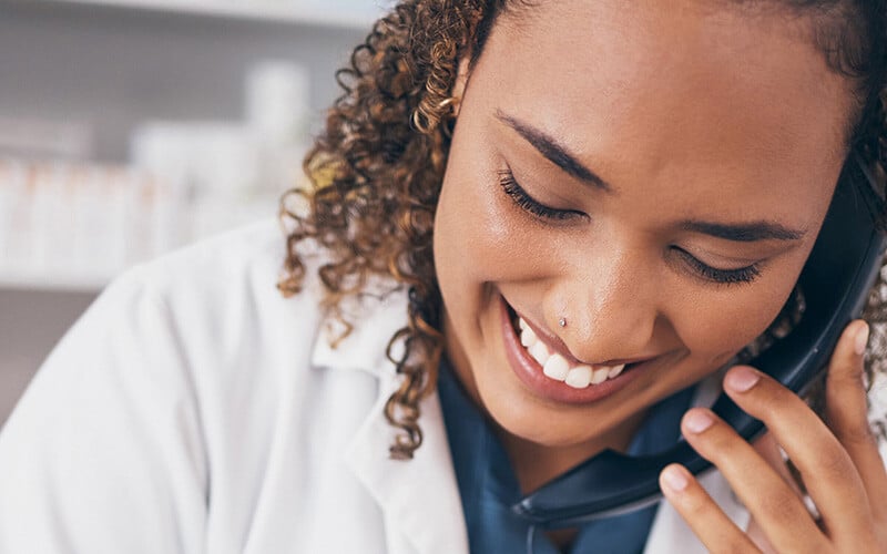 healthcare-worker-using-phone